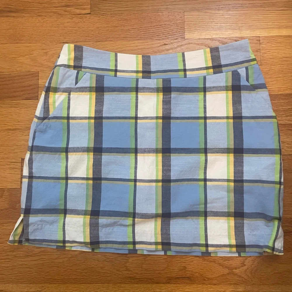 Loud mouth ladies plaid golf skort - Picture 1 of 5